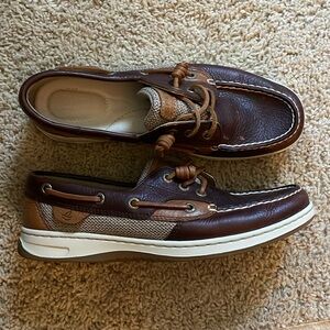Sperry Women Loafer Shoe. Size 7M. Brown